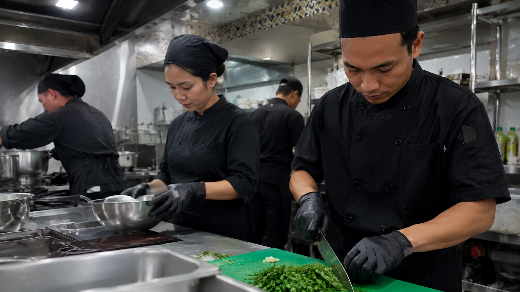 Kitchen Crew Jasa Layanan